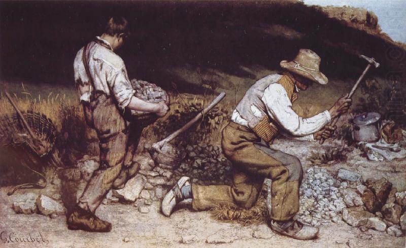Gustave Courbet The StoneBreakers china oil painting image